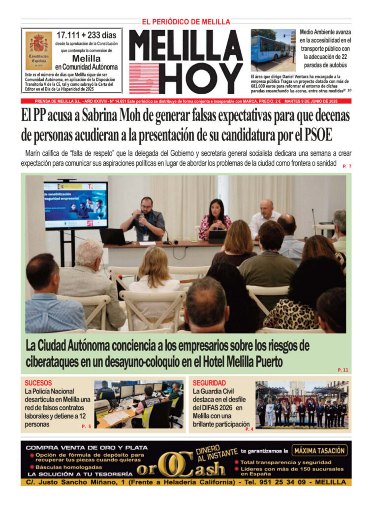 Reunión sobre la presentación de candidatura del PSOE en Melilla