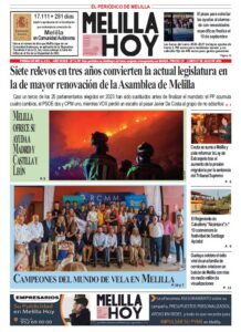 Portada del periódico Melilla Hoy del 27 de julio de 2026