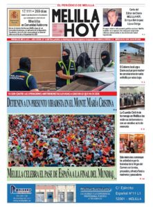 Detención de un presunto yihadista en el Monte María Cristina en Melilla.