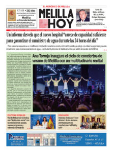 Ana Torroja en el ciclo de conciertos de verano en Melilla